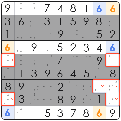 sudoku locked candidate